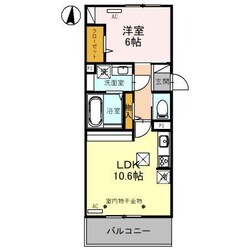 ガーネット（前橋市小相木町）の物件間取画像